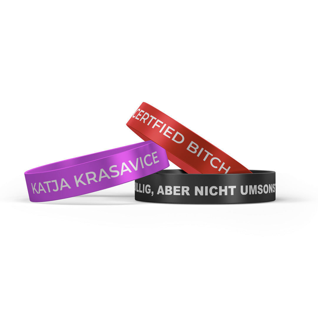 Katja Silikonarmband Bundle