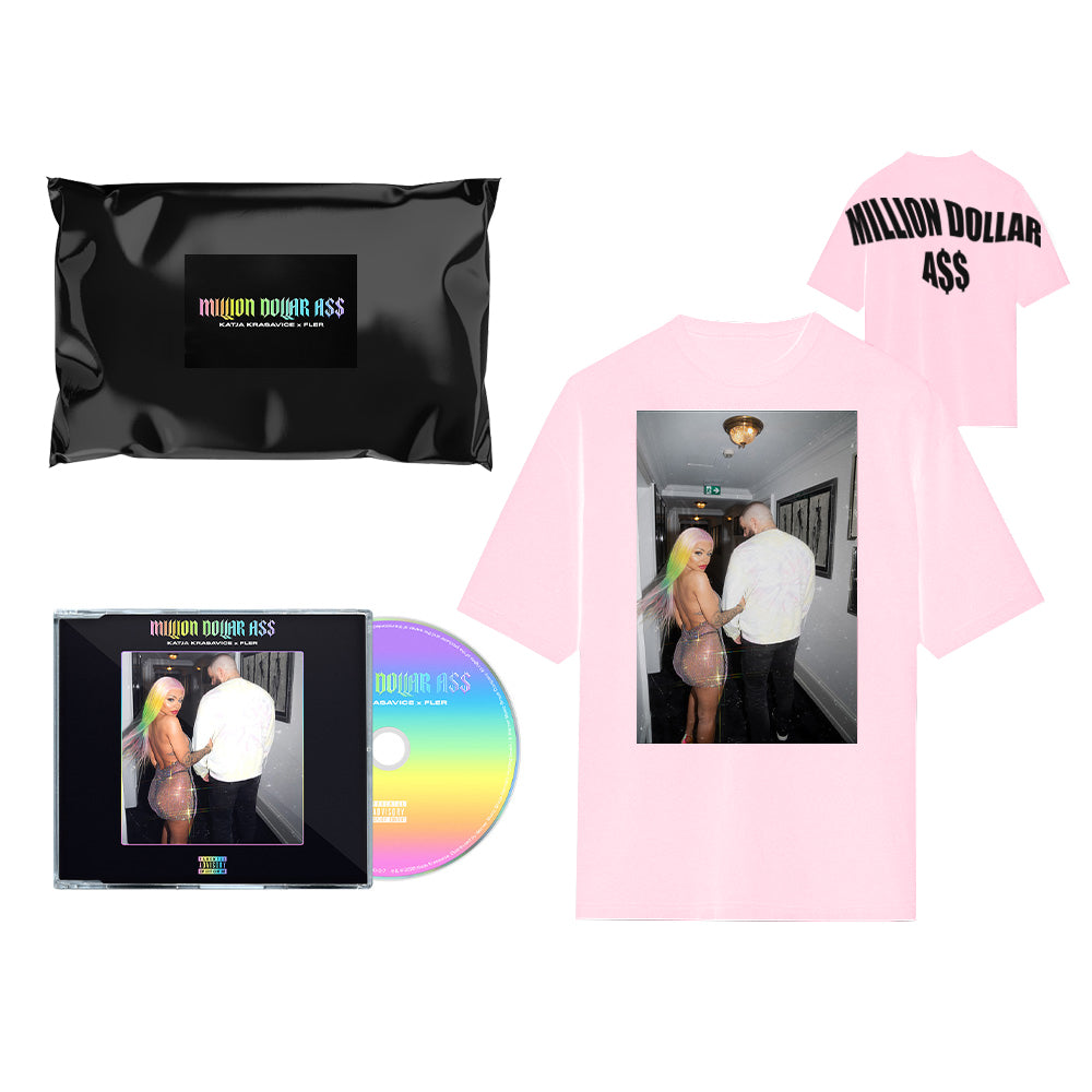 MILLION DOLLAR A$$ Pink T-Shirt (Ltd.Fanbundle)